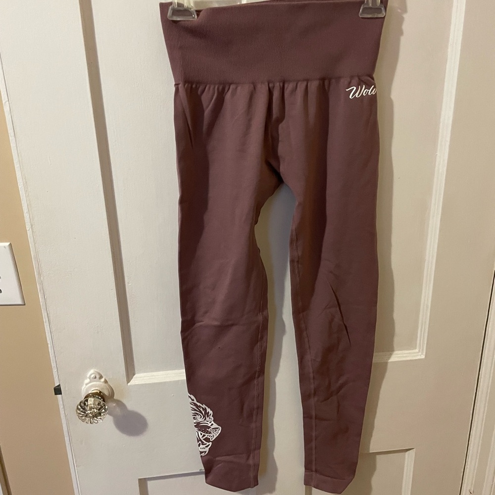 Darc Sport Leggings Purple Wolves